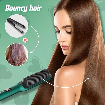 Hair Straightener Comb – Fast & Gentle Styling Tool
